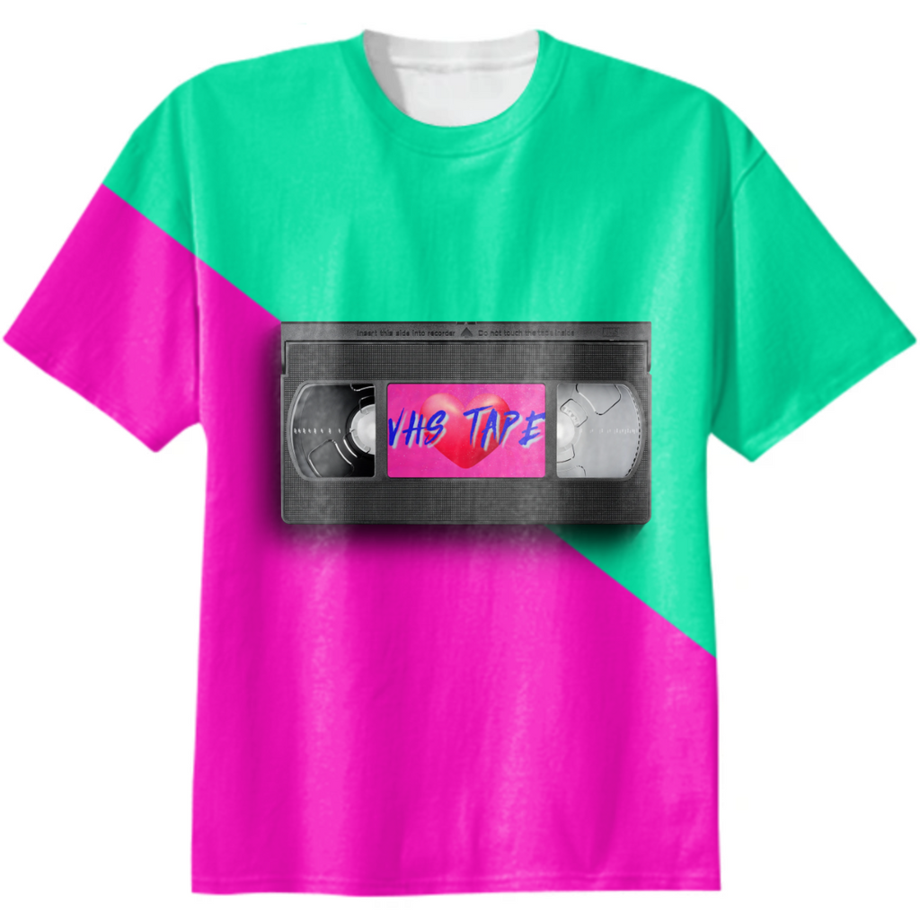 VHS tape single release tee