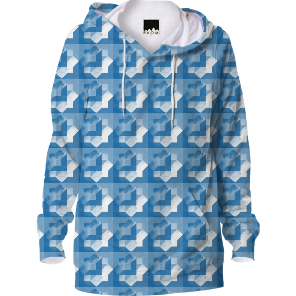 Modern Blue Geometric