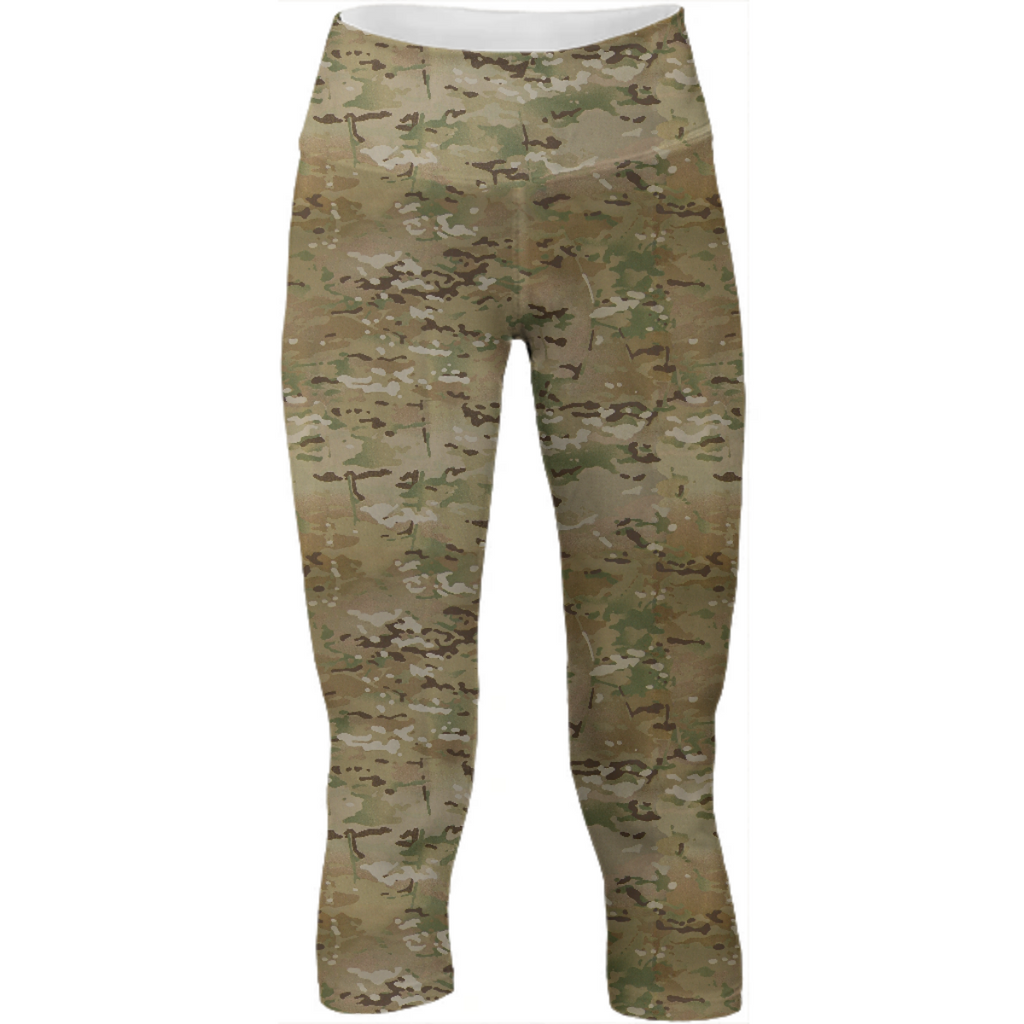 army camo Alex Vestin multicam camouflage pattern yoga pants
