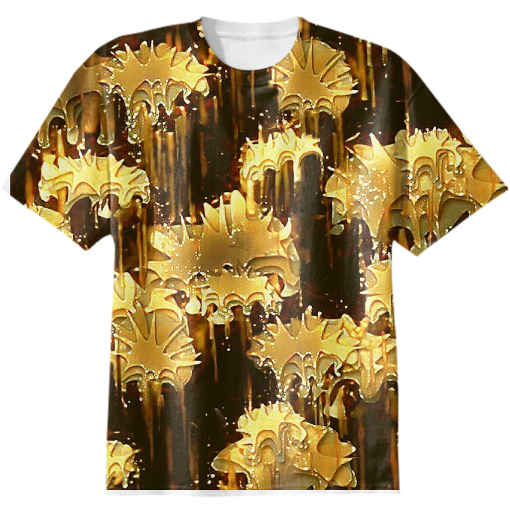 golden rain, sky, clouds, drops, stars, yellow, gold, monochrome, minimalistic , legendary