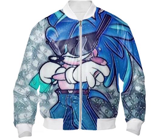 M E D S Galaxy Sonic Bomber Jacket