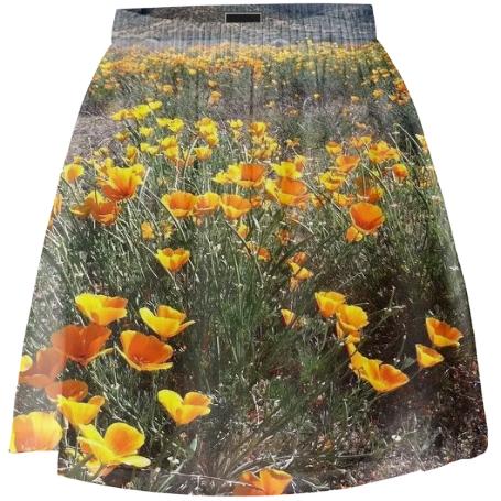 Poppies Skirt