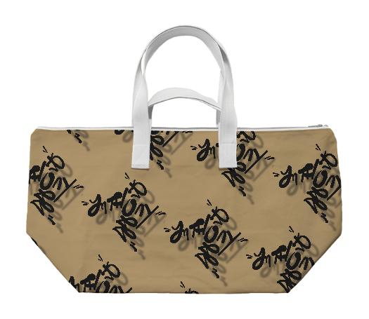 robb anthony cross print tote
