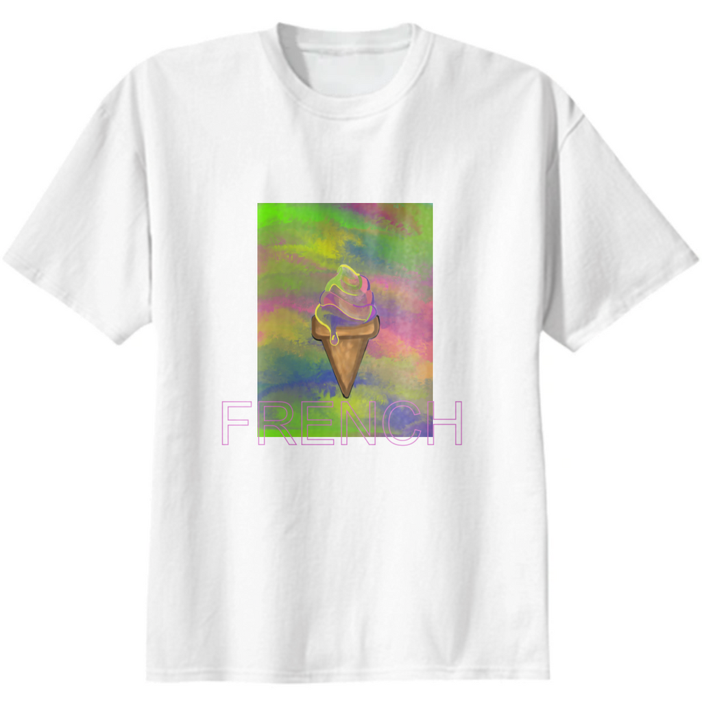 French Ice Cream Graphic Tee