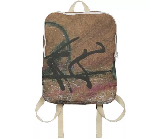BROWN ZAZZLE BACKPACK