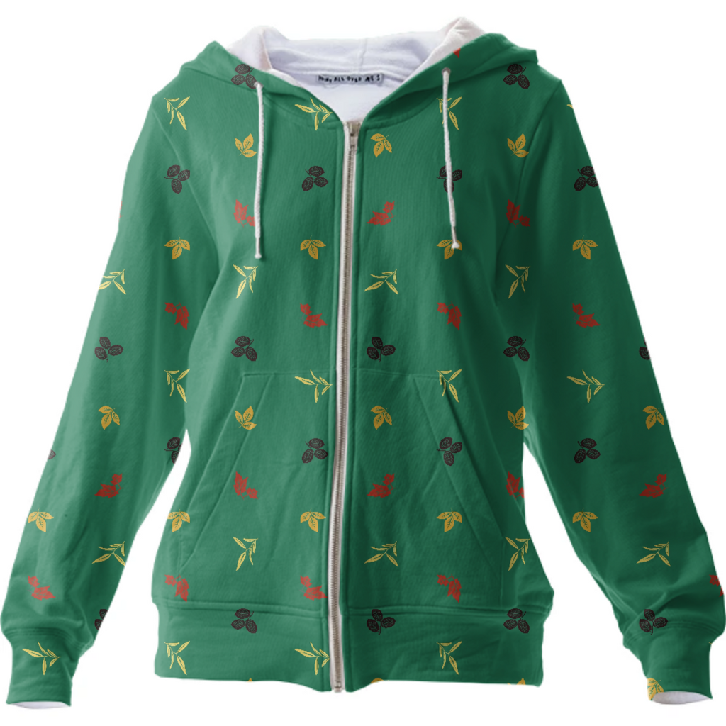 Fall Leaves- Green