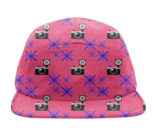 Pink Paparazzi Pixels Hat
