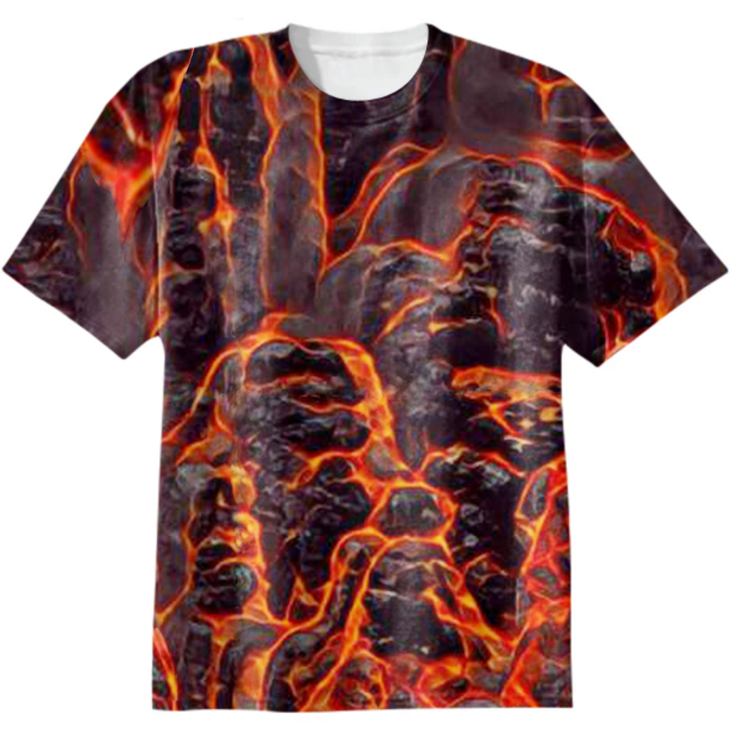 lava, lava flows, for loft, red, brown, monochrome, minimalism, fire, stones,