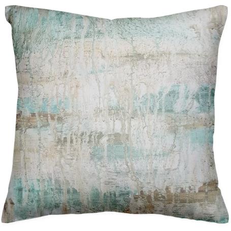 Dripping Abstract Painting Pillow