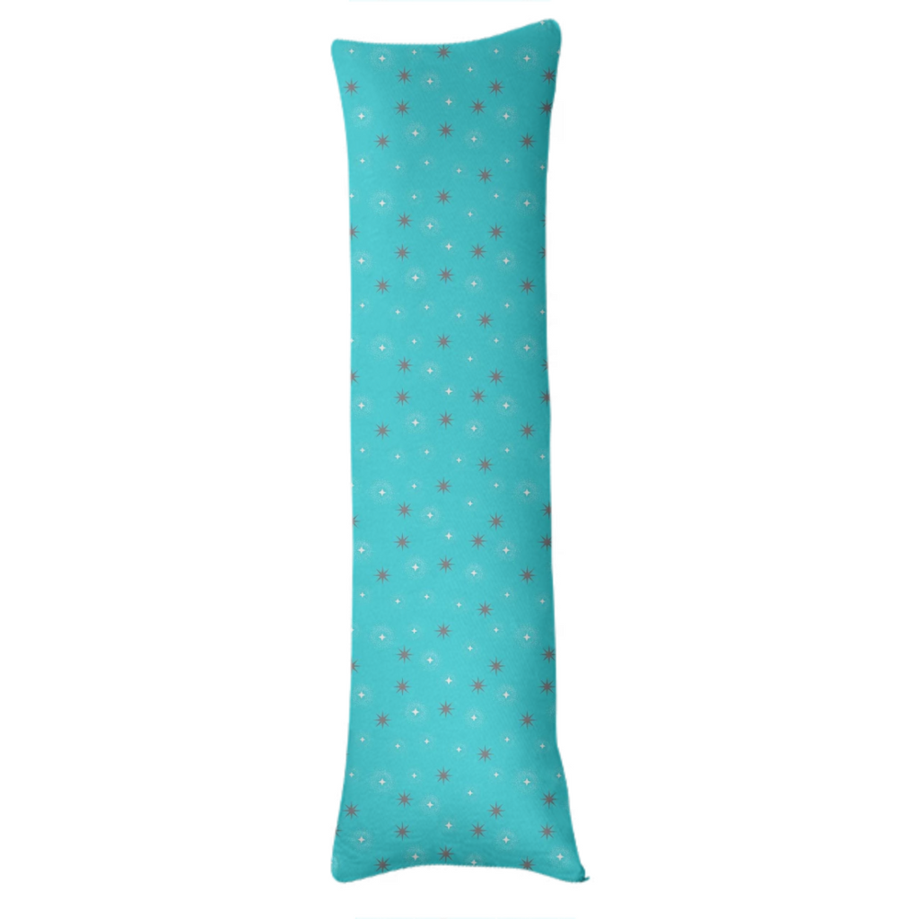Abstract Stars Explosion Body Pillow