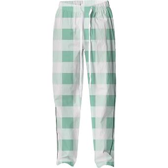 MINT GREEN GINGHAM Pajama Pants