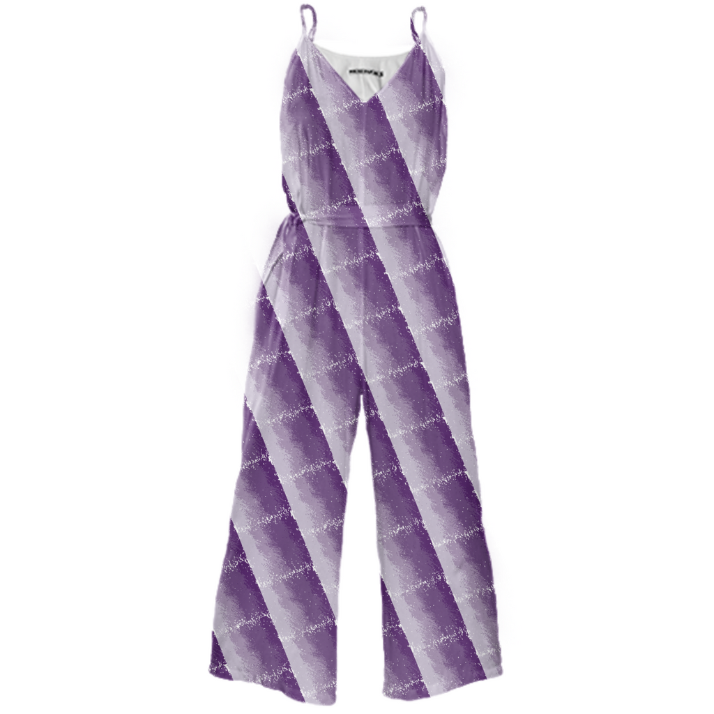 Plum Central Tie Waist Jumpsuit