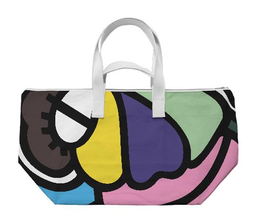 PAOM, Print All Over Me, digital print, design, fashion, style, collaboration, masomenos, Weekend Bag, Weekend-Bag, WeekendBag, Balajo, Week, End, autumn winter spring summer, unisex, Poly, Bags
