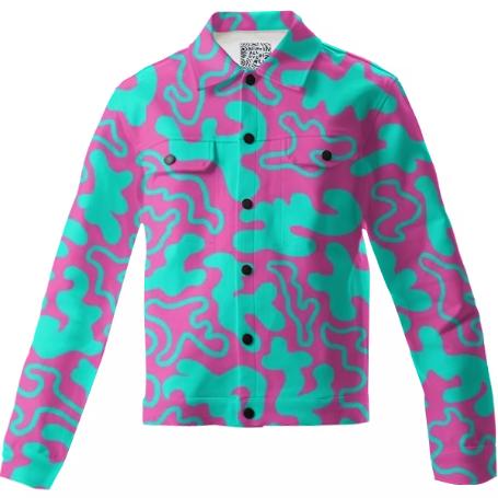 Chic Germs Pink Teal