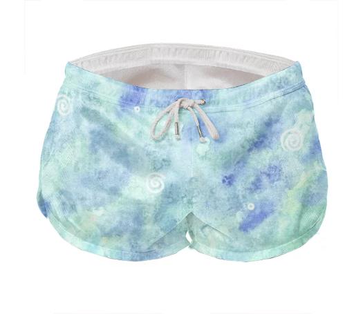 Blue lagoon Mens Short Shorts