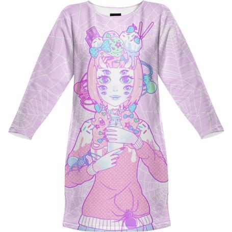 MISS MUFFET SWEATSHIRT DRESS