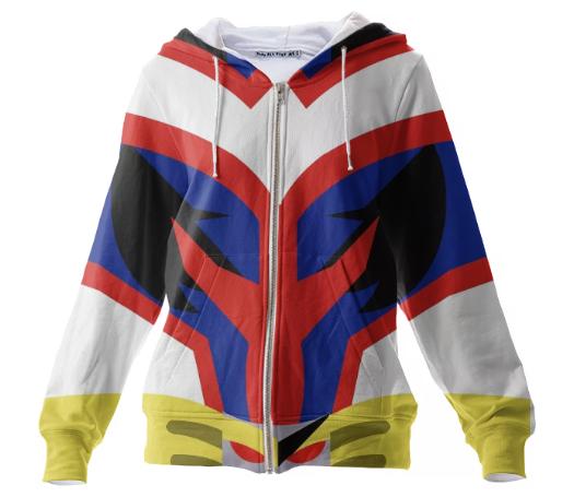 All might hoodie