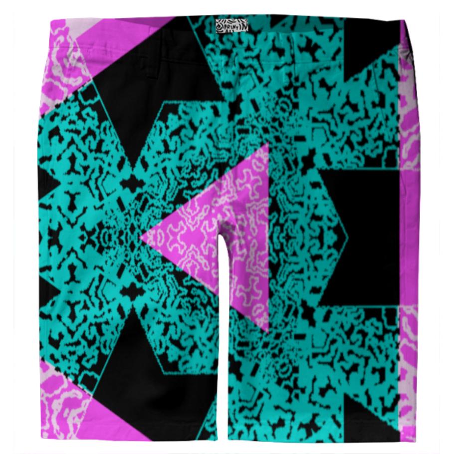 Kaleidoscope swim shorts