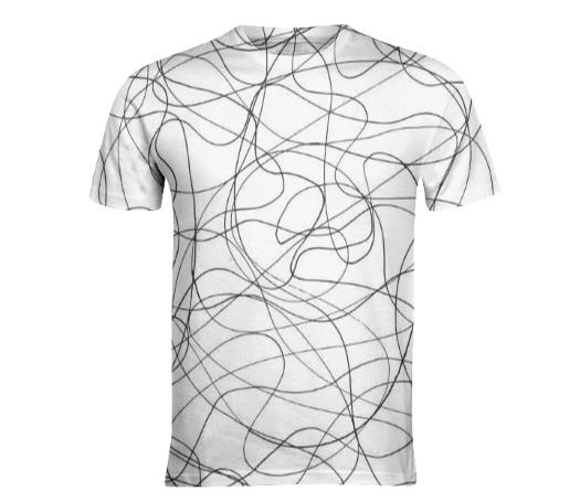 scribbly T shirt