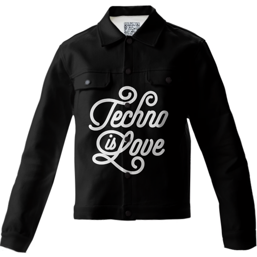 Techno is Love Twill Jacket