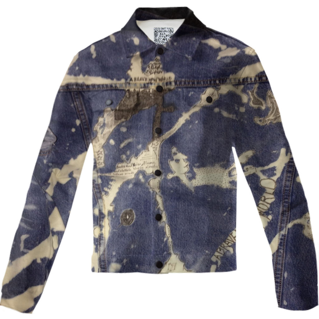 Bleached Denim jacket