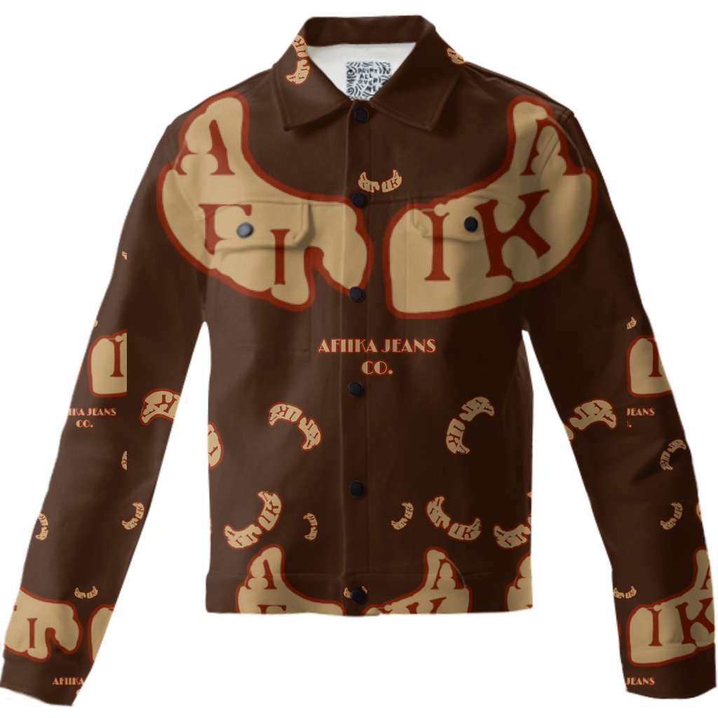 Afiika Jeans Men’s (2tone Mud) Jacket