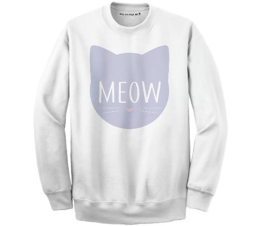 MEOW Cotton Sweatshirt