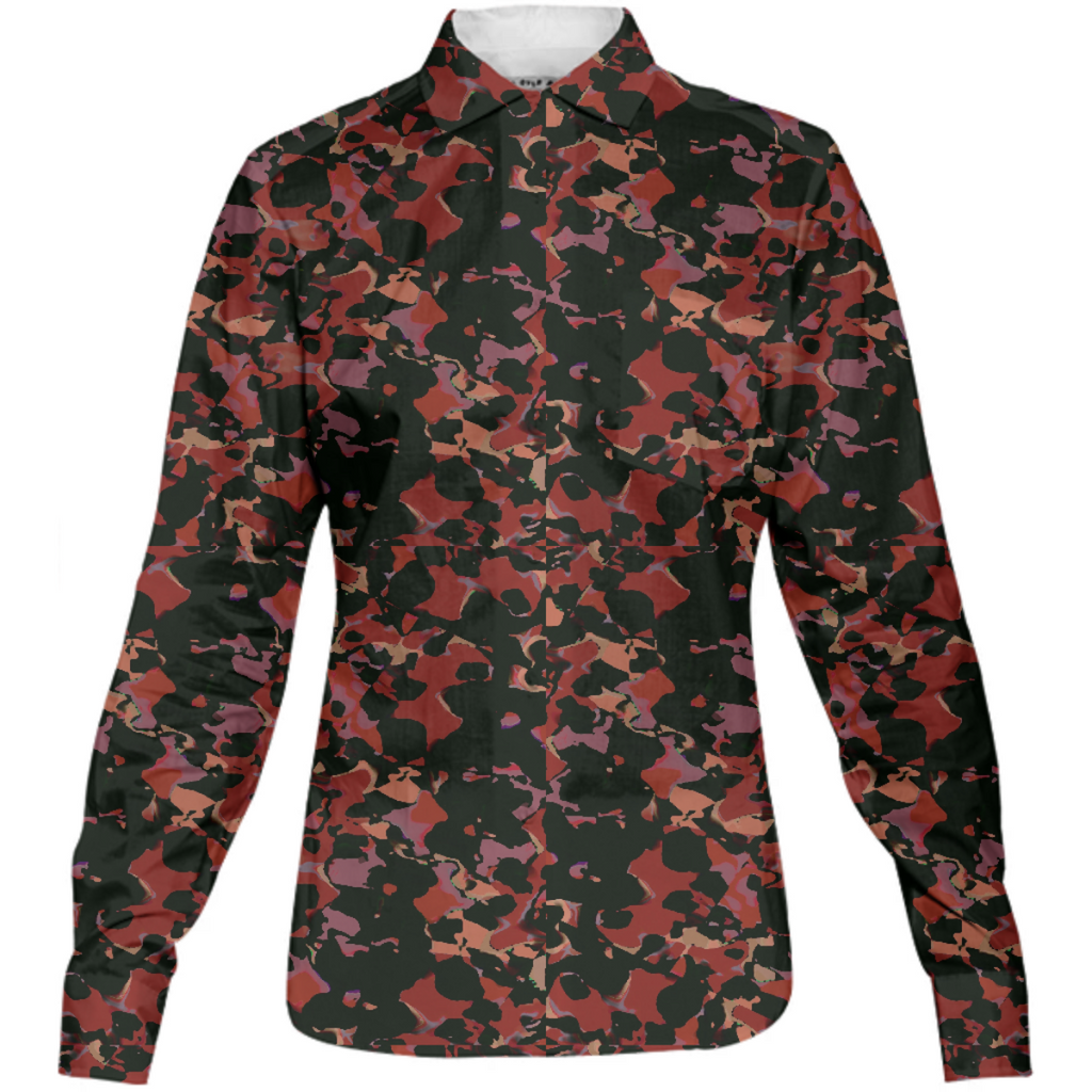 Dark Modern Camo Print