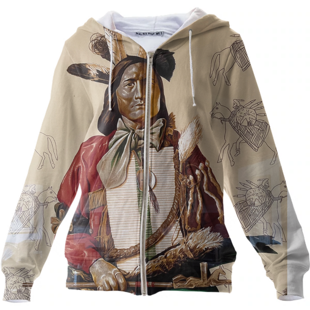 Last stand zip up Hoodie