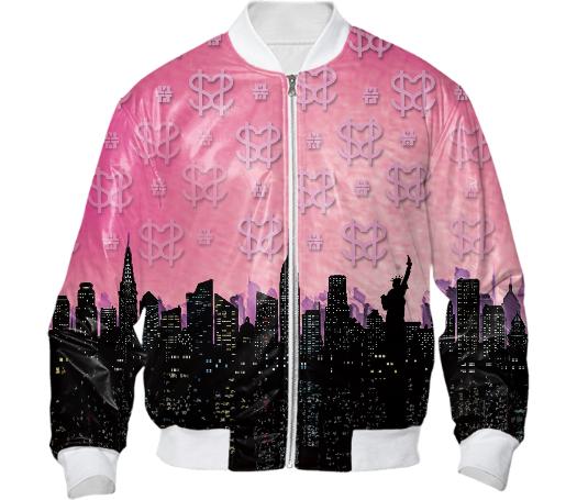 Sky Line Bomber Jacket