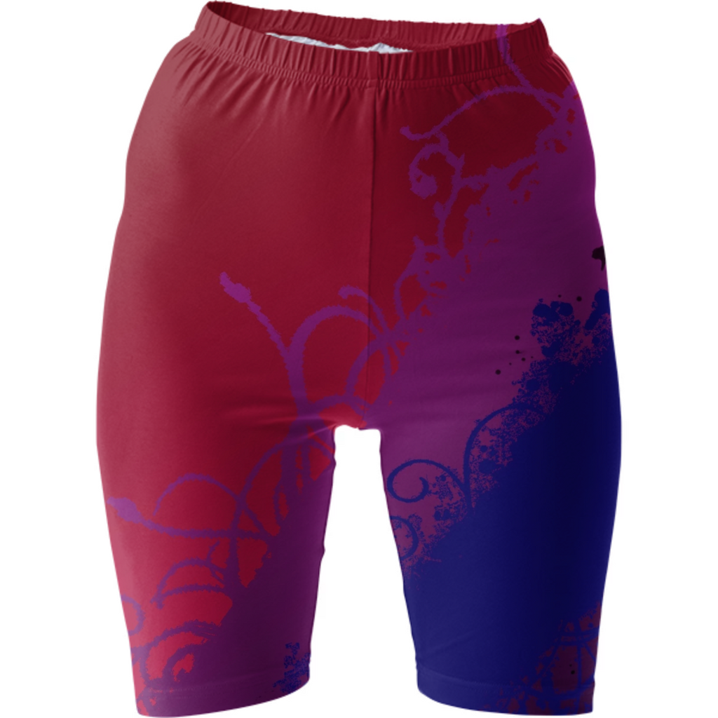 dark blue red