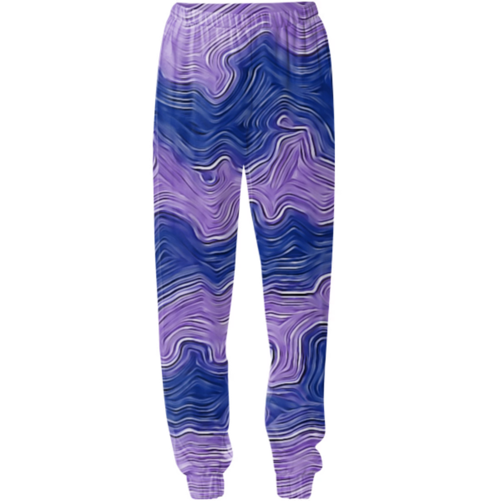 blue and purple