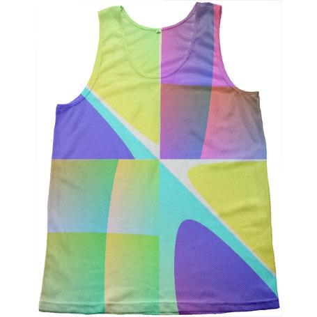 Abstract Geometry Mesh Tank