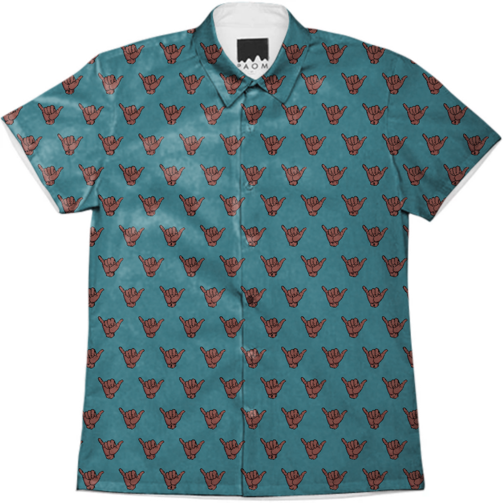 Hang Loose Coloured Button-Up