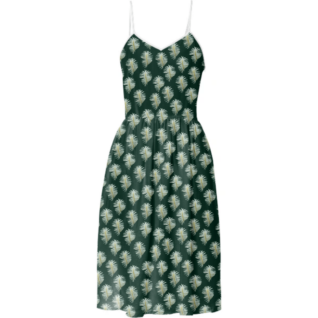 Cactus Pattern summer dress