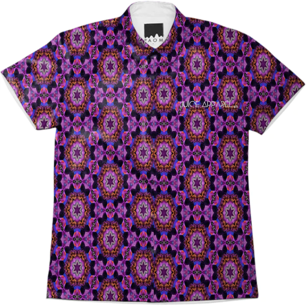 Purple Rain Button Down