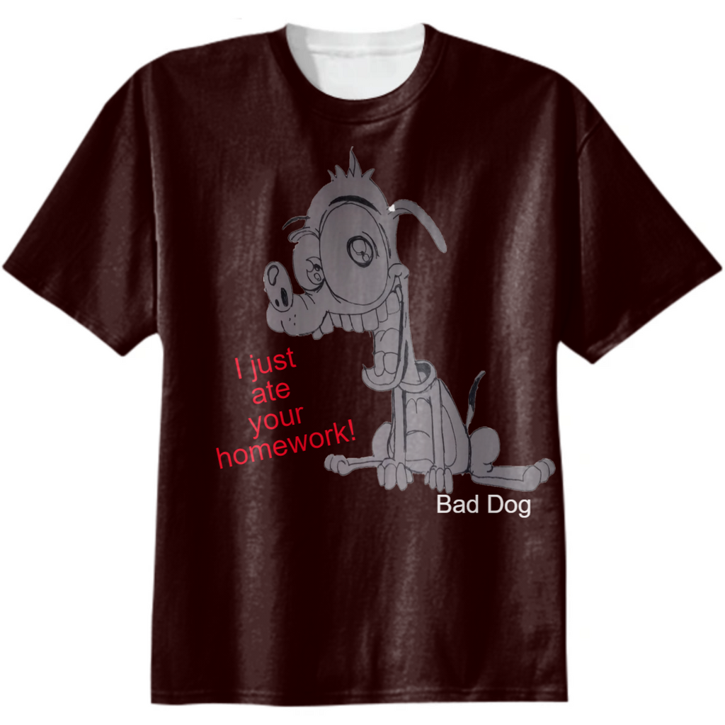 Bad Dog t-shirt by Acrylic Infant