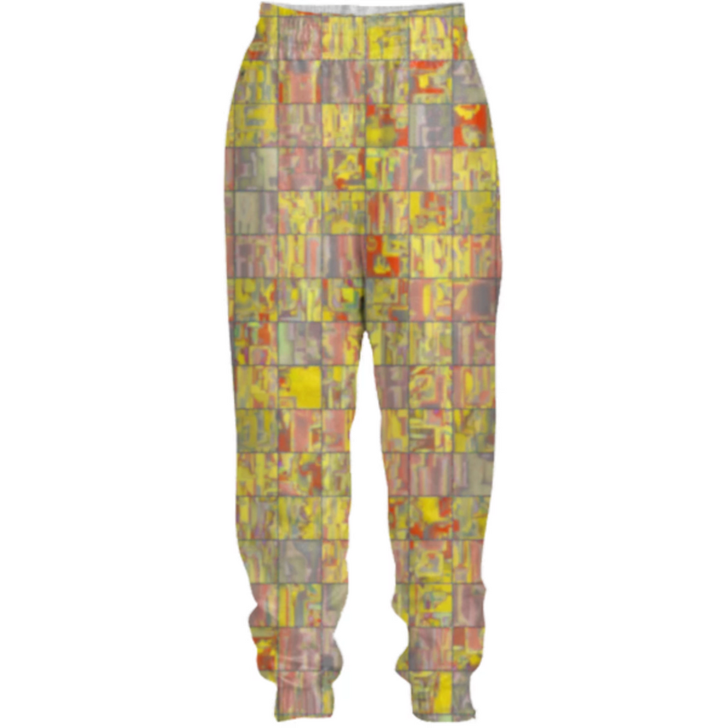 red yellow squares