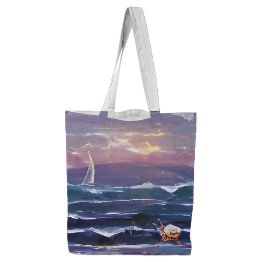 sea, girl, sailboat, sunset, waves, evening, relaxation, romance, multicolor, realism, lilac, white