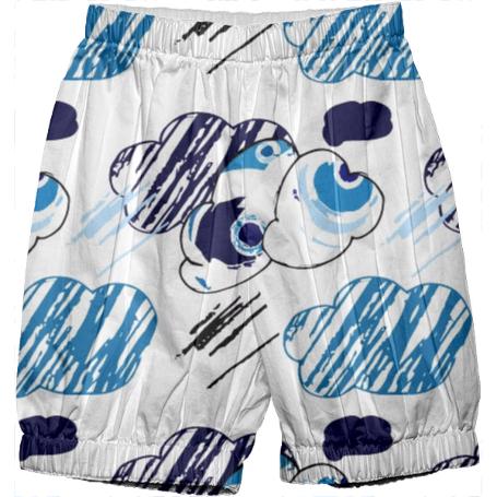 Kids bloomers cloudy and rainy