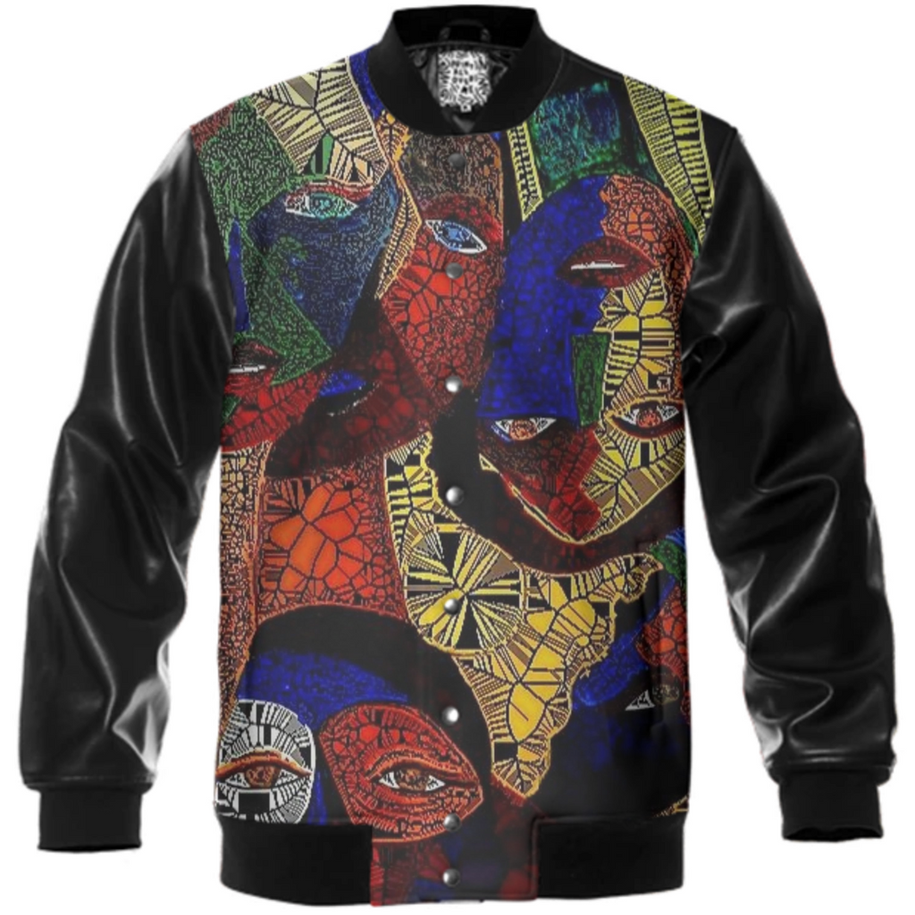 United We Stand Mosaic Varsity Jacket