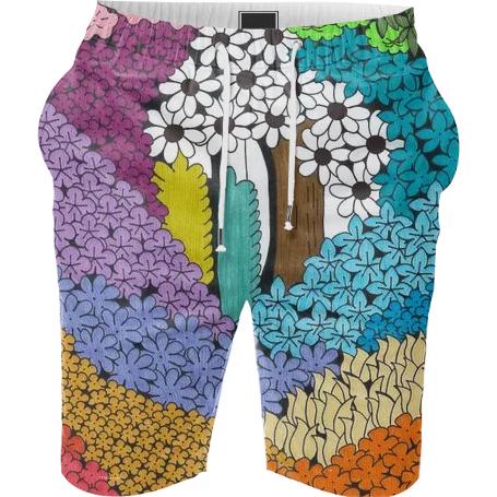 Sea of Flowers Summer Short