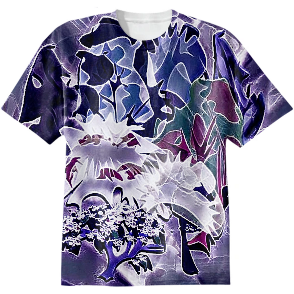 night, trees, moonlight, night,