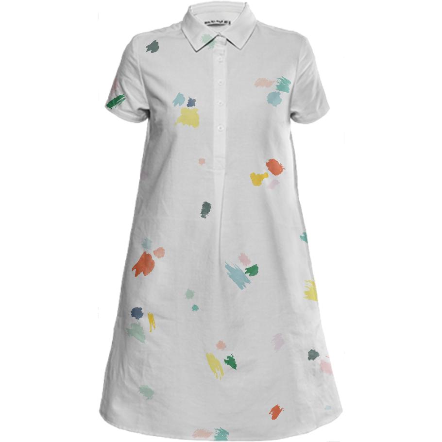 paint dress design Paint suit design for women