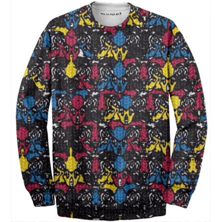 Pop Snakeskin Sweatshirt