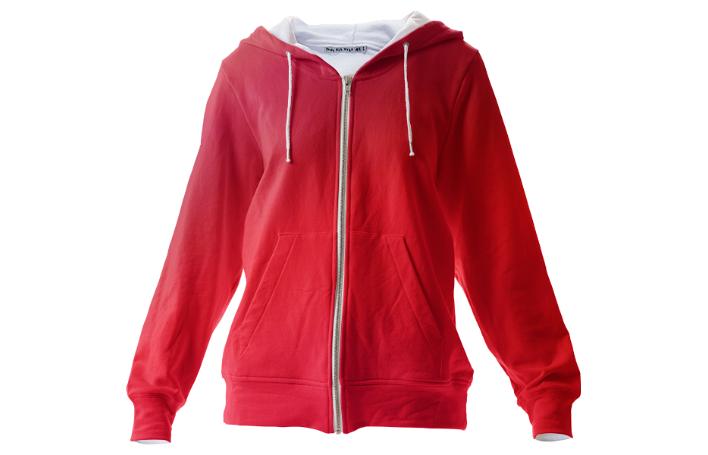 Red And Rose Hoodie
