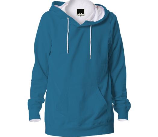 brandless blue hoodie
