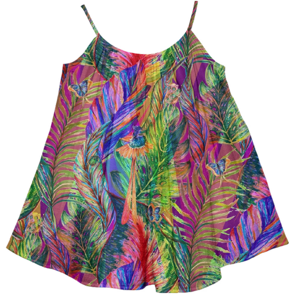 Night Shimmer day jungle animals and leaves