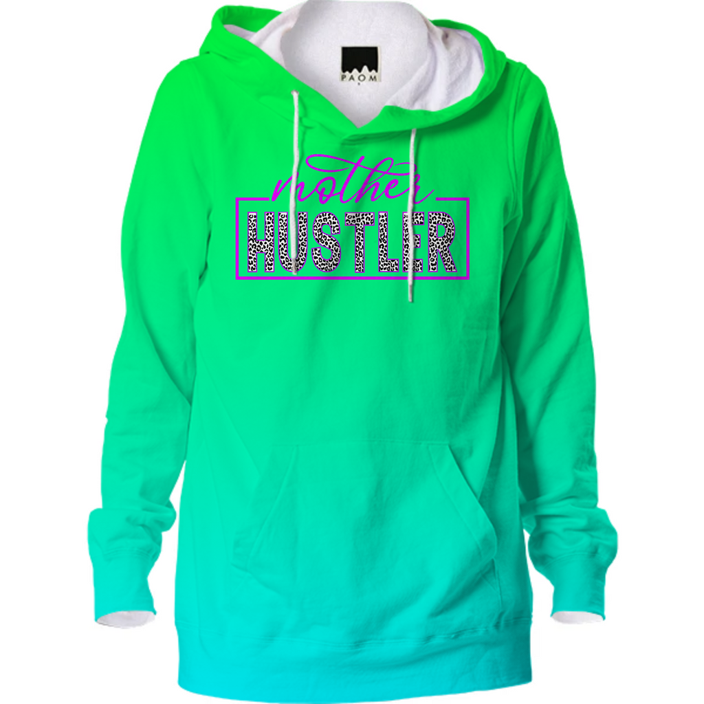 Mother Hustler Cheetah Print Hoodie