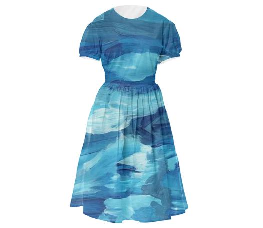 Blue Waters dress by Amanda Laurel Atkins
